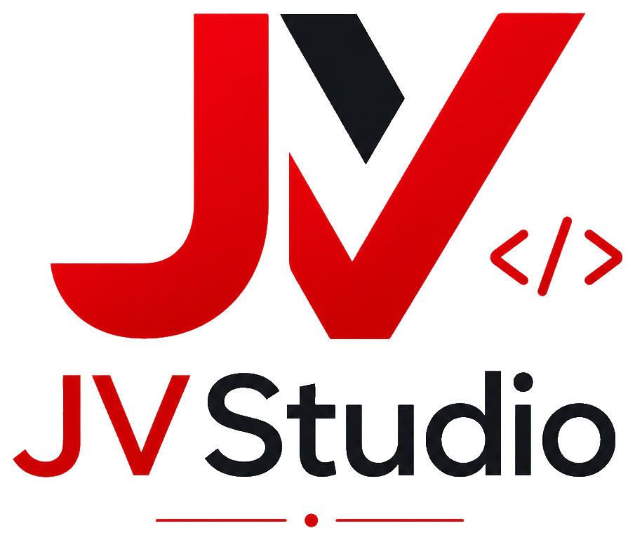 JV Studio — website design and development